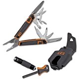 Gerber 31-001047 Bear Grylls Ultimate Survival Pack with Multitool Flashlight and Fire Starter