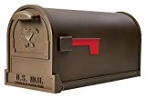 Gibraltar AR15T000 Large U.S.P.S. Approved Premium Mailbox, Bronze by Solar Group