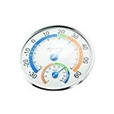 Goliton® TH101E thermomètre hygromètre intérieur - Blanc