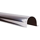 Goulotte inox de protection pour tube gaz larg 70mm long 1m pour tube 36mm maxi ref 999070