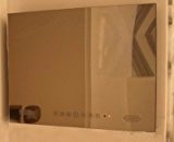 GOWE 1080P 32 pouces Android Smart TV LED de salle de bain étanche, TV, TV Panneau de miroir, Couleur: Blanc