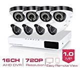 Gowe 16 CH CCTV DVR Système AHD DVR 720p 1.0 mégapixels ir améliorée 1200TVL pour caméra de sécurité CCTV caméra de sécurité ...