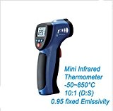 Gowe Compact Gamme infrarouge thermomètre infrarouge température -50 ~ 850 Instrument/de mesure Testeur