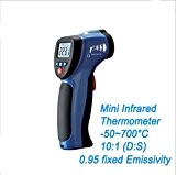 Gowe Compact Gamme Thermomètre infrarouge -50 ~ 700 Température Instruments/Infrarouge mesure Testeur