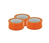 GPI - Lot de 3 rouleaux de rubans adhésifs PVC orange de 33 m x 55 mm