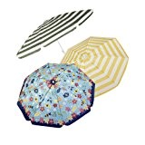 Greemotion 461010 Beach Umbrella 180 Assortiment de 8 parasols de plage