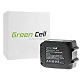 Green Cell® Batterie pour Makita DMR108 (Li-Ion 3Ah 14.4V)
