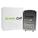 Green Cell® DCB182 Batterie pour DeWalt Outillage électroportatif (Li-Ion cellules 3000mAh 18V)