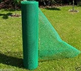 Grillage en plastique Largeur 1,2 m idéale pour treillis de jardin/Site de Construction des clôtures ou Volailles Run treillis Metre ...