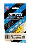 Grip It 2015, Worlds Ultimate Plaque de plâtre de fixation Jaune 15 mm 8 Pack avec 25 mm Vis : Livraison gratuite