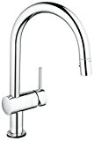 GROHE Robinet de Cuisine Minta Touch Douchette Extractible Starlight 31358000 (Import Allemagne)