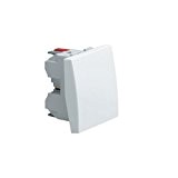 Hager Systo – Mécanisme Commutateur 10 A Systo 2 module blanc