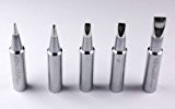 Hakko T18 Series Chisel Pack with T18-D08/D12/D24/D32/S3 Tips by Hakko