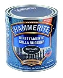 HAMMERITE DIRECTEMENT SUR LA ROUILLE MARTELÉ ROUGE BRIQUE 0,750 LITRE
