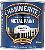 Hammerite métal peinture lisse 2.5L blanc