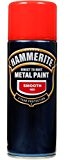 Hammerite métal peinture lisse Rouge Aérosol 400ml