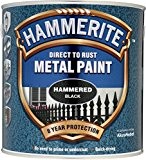 Hammerite Métal Peinture martelé 2.5L Noir