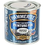 Hammerite - Peinture martelée / Boîte 250 ml - Blanc