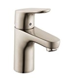 Hansgrohe 04371820 Focus E 100 Single Hole Faucet, Brushed Nickel by Hansgrohe