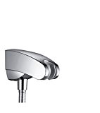 Hansgrohe 27507000 Porter E Support pour tuyau de douche avec flexible Isiflex Chromé 1,25 m