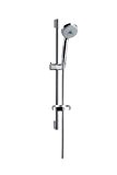 Hansgrohe - Set de douche Croma 100 Multi avec barre de douche UNICA C 65cm D22mm et flexible Isiflex 1.60m. ...