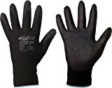 Hase gants d'assemblage lINGBI sTRONGHAND gants en nYLON pU noir/catégorie 2 10 XL