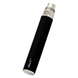 HAVILAH Batterie 1100mAh pour eGo E-cigarette / Cigarette électronique avec 510 fil Sans Nicotine ni Tabac (Noir)