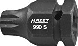 Hazet 990S-14 Douille mâle à chocs/carré creux 12,5 mm/6 pans extérieurs 24 mm/denture multiple intérieur XZN Taille M14