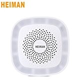 Heiman hub Gateway/sans fil/pont entre Smart Home appareils via ZigBee Nouvelle version Hs1gw- Blanc
