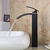 Hiendure® Robinet de lavabo salle de bains robinet d'évier avec mitigeur