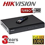 HIKVISION ds-7208hghi-sh Turbo 720p 1080p Plus hd-tvi Analogique hybride 8 canaux DVR Enregistreur Vidéo Numérique – Noir