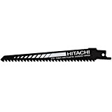 Hitachi Lot de 2 lames de scie sabre dents en carbure 6 TPI 150 mm