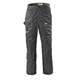 Hommes pantalons de travail poches multiples drill KG cargo (W 32" / L 32", Noir / Black )
