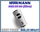 HÖRMANN HSE2-868-BS SILVER de commande à distance, 868,3Mhz BiSecur émetteur 2 canaux. Top qualité de la télécommande d'origine HORMANN au ...