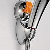Hrph Adjustable Aluminum Sprinkler Base Bathroom Shower Head Holder Suction Cup For Bathroom Accessories