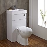 HUDSON REED - WC avec Lave-Mains Intégré - Coffrage Réservoir