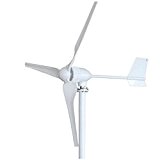 HUKOER 600 - 1000W L'éolienne Résidentielle Efficace avec 3 Lames L'énergie Vert Turbines éoliennes parfait pour Atelier / Garage / ...