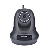 ieGeek Caméra IP Sans Fil 1080p Full HD Caméra de Sécurité Intérieur avec Microphones Bidirectionnels, Vision de Nuit, Détection de ...