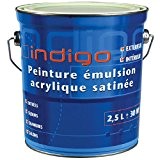 Indigo - Peinture finition acrylique satinée / BIDON 2,5 L - Vert jade