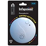 INFAPOWER Photoelectric Smoke Detector, 85dB (X003)