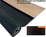 insonorisation uficell vinosm Art – Épaisseur de 1,5 mm Forte vinyle tapis de sol/TRITT & Bonne Isolation acoustique avec effet anti slip pour ...