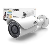 INSTAR IN-5905HD  – Caméra IP WiFi pour extérieur, capteur WDR, 1 MP, enregistrement sur carte SD, détection de mouvement, blanc, IN-5905HD