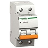 Interrupteur magnéto-thermique Schneider 10 à 2 Mod Art doma47 C10