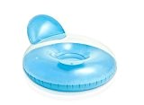Intex - 58889EU - Fauteuil de piscine gonflable INTEX Glossy - Bleu-Blanc