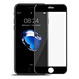 iPhone 7 Full Cover Char Verre, protection d'écran, gtsafe® Protection d'écran en verre véritable verre trempé verre Screen Protecter Char HD ...