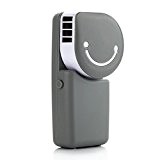 IPUIS Mini Ventilateur Climatiseur Voyage de Poche Handheld PC Portable Fan Humidificateur Purificateur d'Air USB Rechargable 600mA Batterie de Lithium ...