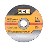 JCB 125 mm en acier inoxydable disque de coupe Lot de 5