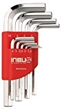 Jeu de clés Allen INBUS® 70150 métrique court 9 pièces 1,5 - 10 mm | Made in Germany | clé Allen ...