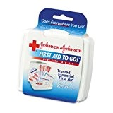 Johnson & Johnson 8295 Mini First Aid To Go Kit 12 pi-ces en plastique