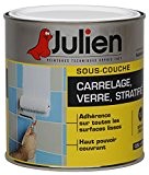 Julien 175001 Sous couche J7 Peinture pour verre/carrelage/stratifié 0,50 L Blanc Satine